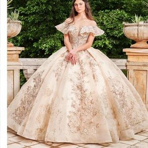 Beautiful gown champagne color